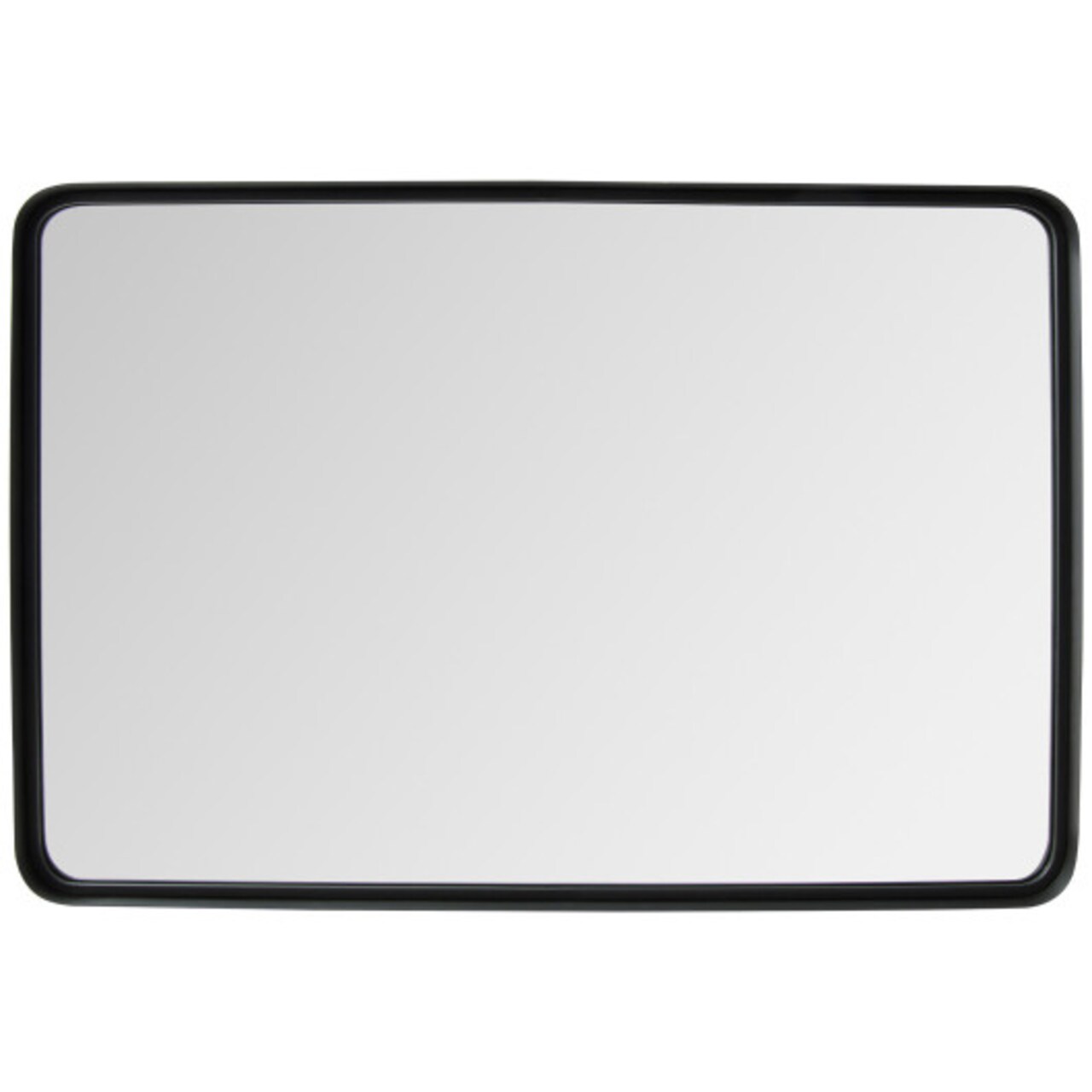 Rectangular Wall Mount Multi-Layer Bathroom Vanity Mirror with Steel Frame Suitable for Any Room